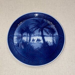 1972 Royal Copenhagen Christmas plate